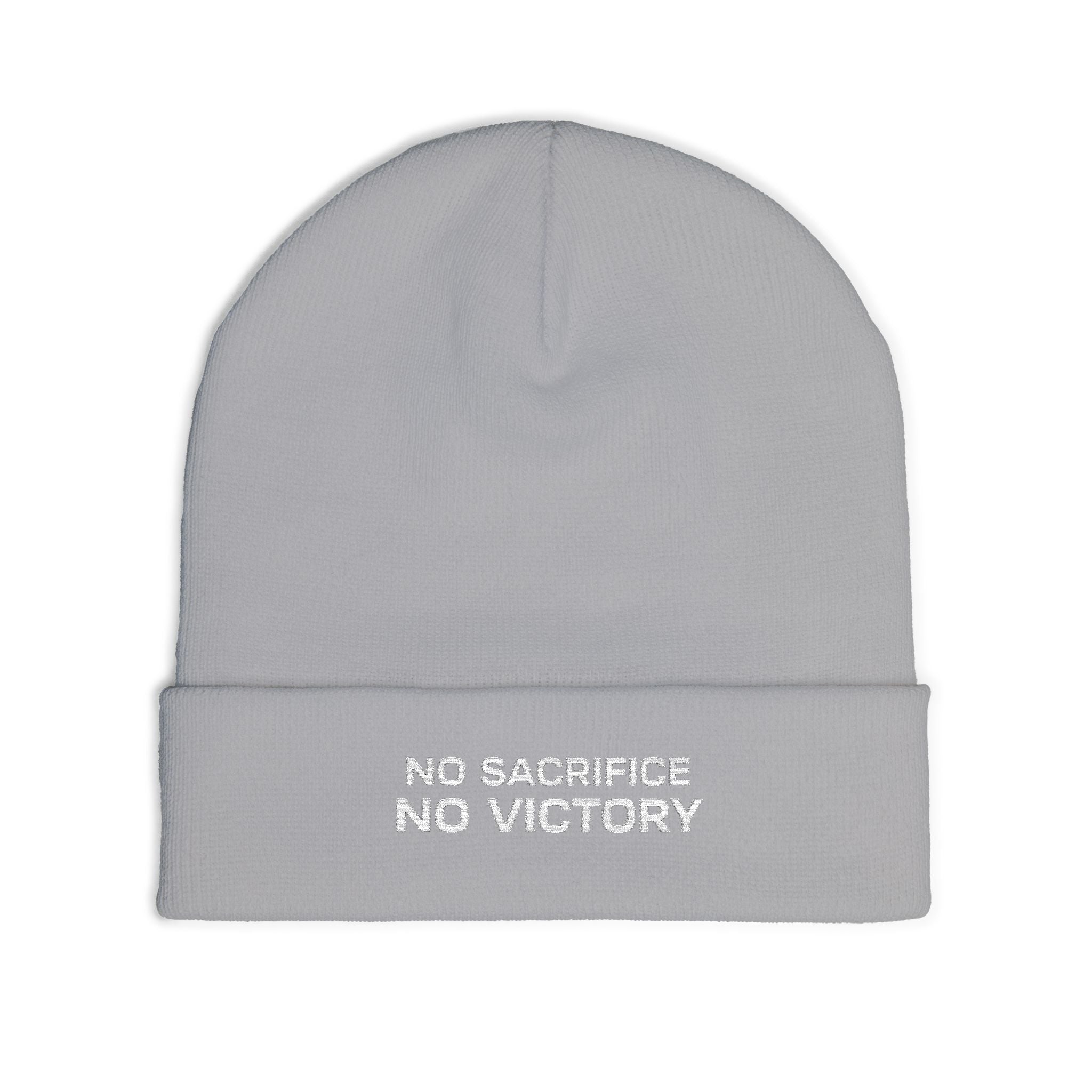 No Sacrifice No Victory Beanie