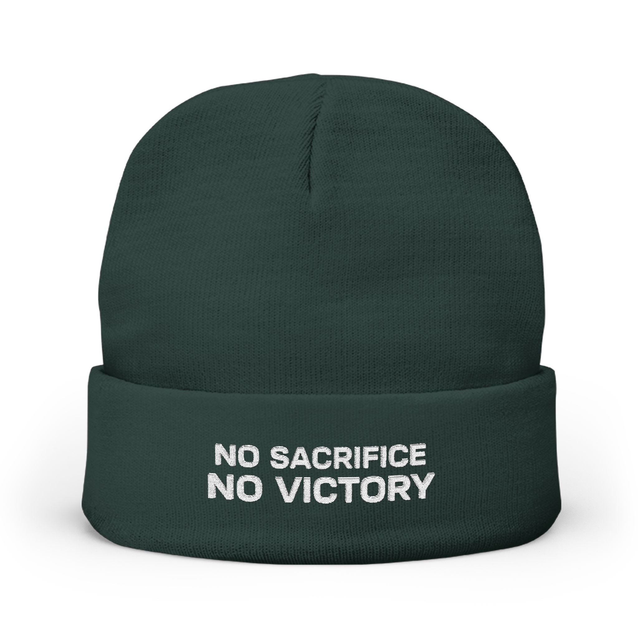 No Sacrifice No Victory Beanie