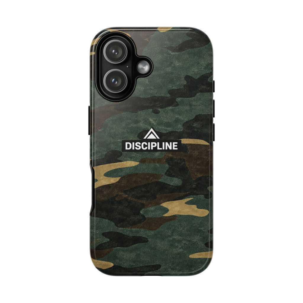 Discipline iPhone Case - Camo